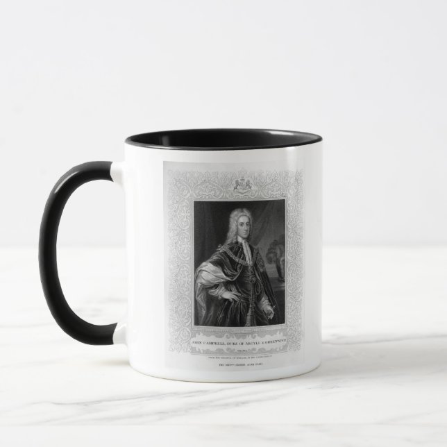 Portrait of John Campbell Mug (Left)