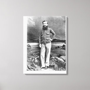 Portrait of John Hanning Speke Canvas Print