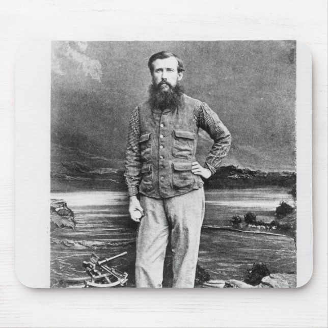 Portrait of John Hanning Speke Mouse Pad (Front)