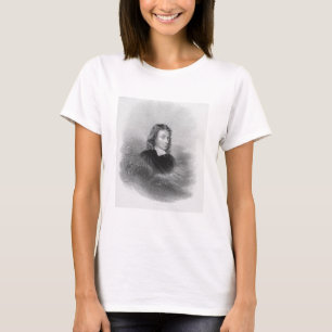 Portrait of John Milton (1608-74) engraved by the T-Shirt