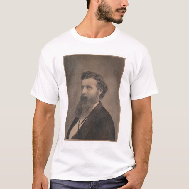 Portrait of John Muir (1349) T-Shirt (Front)