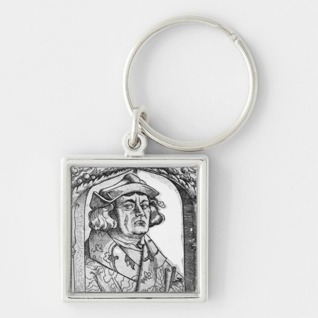 Portrait of John of Indagine Key Ring (Front)