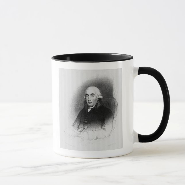 Portrait of Joseph Black Mug (Right)