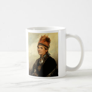 Portrait of Joseph Brant by Gilbert Stuart Coffee Mug