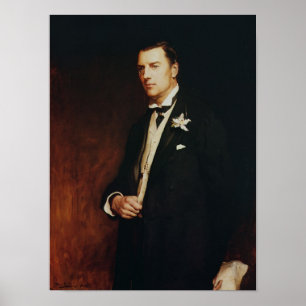 Portrait of Joseph Chamberlain, 1886 Poster