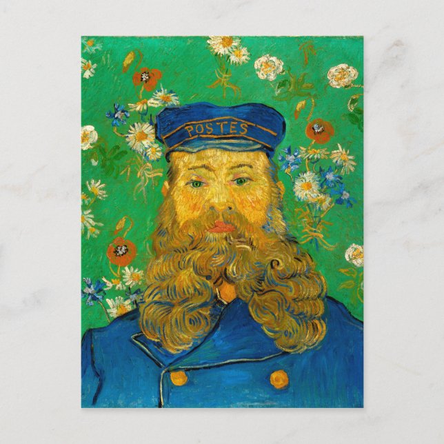 Portrait of Joseph Roulin by Vincent Van Gogh Postcard (Front)