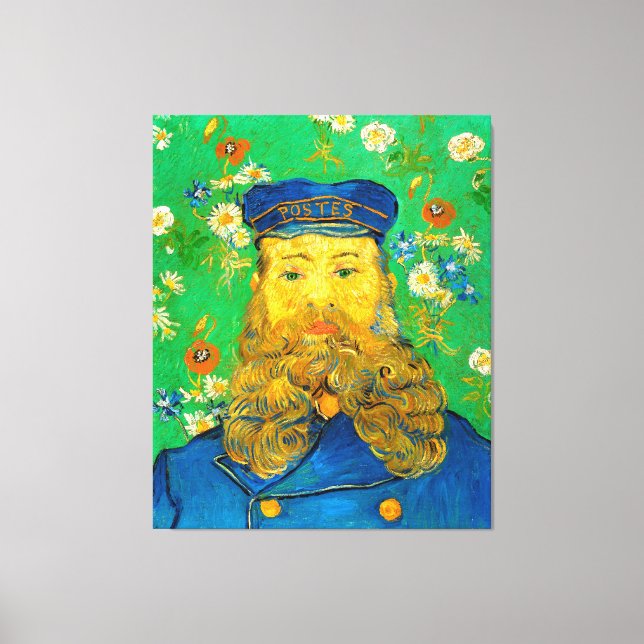 Portrait of Joseph Roulin Vincent Gogh  Canvas Print (Front)