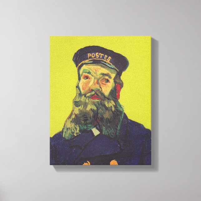 Portrait of Joseph Roulin | Vincent van Gogh Canvas Print (Front)