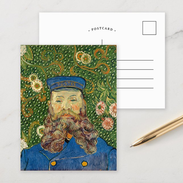 Portrait of Joseph Roulin | Vincent van Gogh Postcard (Creator Uploaded)