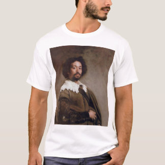 Portrait of Juan de Pareja - c. 1650 - Diego Velas T-Shirt