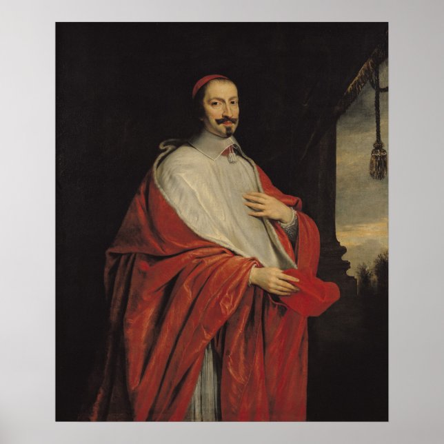 Portrait of Jules Mazarin Poster (Front)