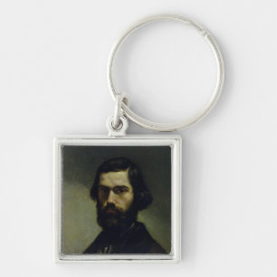 Portrait of Jules Valles  c.1861 Key Ring