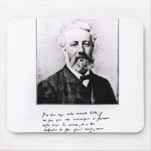 Portrait of Jules Verne Mouse Pad