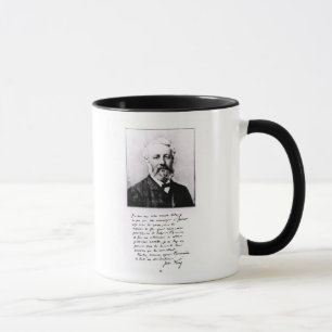 Portrait of Jules Verne Mug