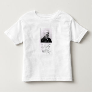 Portrait of Jules Verne Toddler T-Shirt