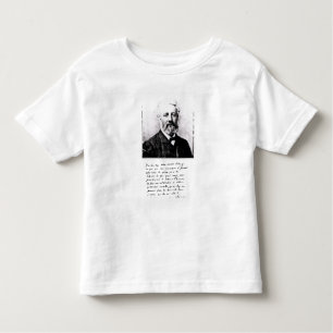 Portrait of Jules Verne Toddler T-Shirt