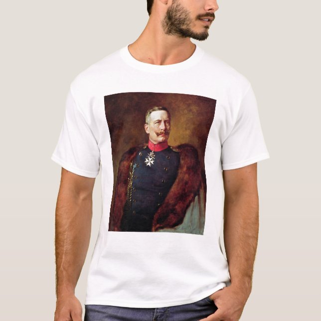 Portrait of Kaiser Wilhelm II T-Shirt (Front)