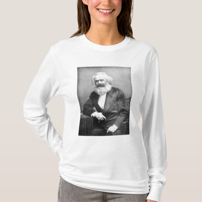 Portrait of Karl Marx T-Shirt (Front)