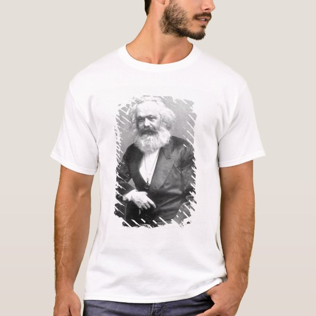 Portrait of Karl Marx T-Shirt (Front)