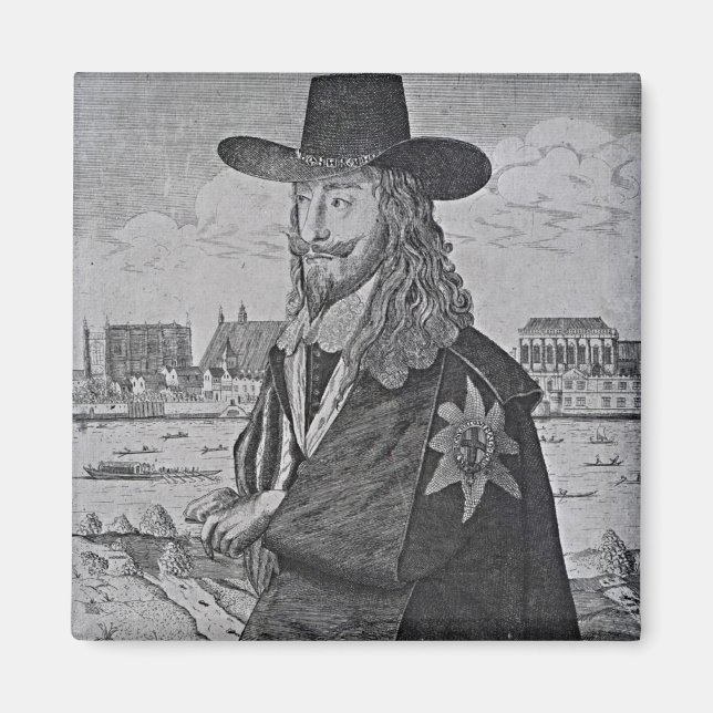 Portrait of King Charles I Magnet (Front)