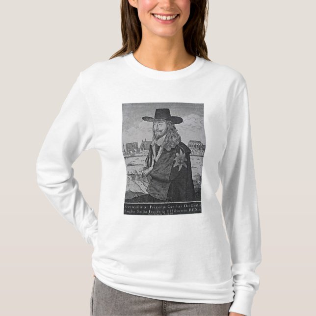Portrait of King Charles I T-Shirt (Front)