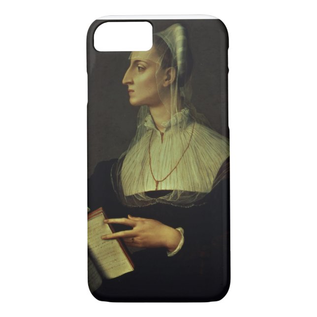 Portrait of Laura Battiferri, c.1555-60 (panel) Case-Mate iPhone Case (Back)