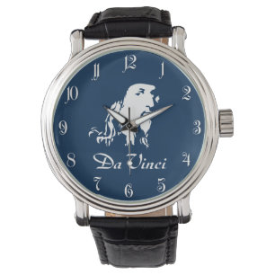 Portrait of Leonardo Da Vinci Watch