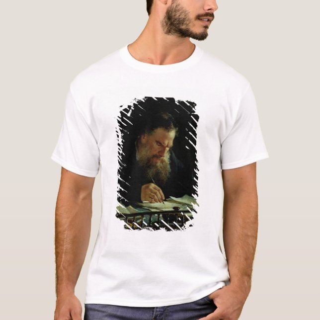 Portrait of Lev Tolstoy T-Shirt (Front)
