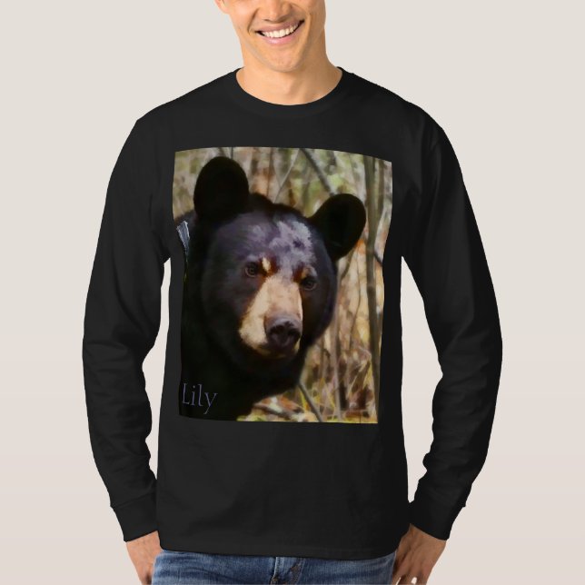 Portrait of Lily long-sleeved T T-Shirt (Front)