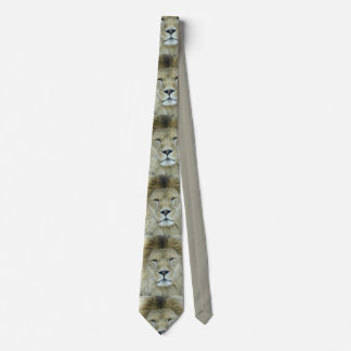 Portrait of lion tie