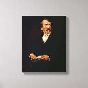 Portrait of Livingstone Canvas Print