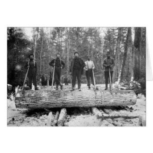 Portrait of Loggers, 1890