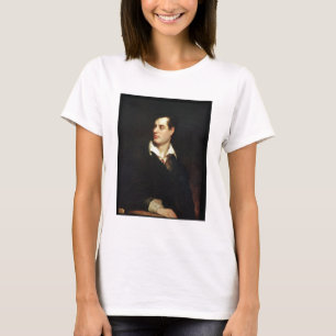 Portrait of Lord Byron (1788-1824) (oil on canvas) T-Shirt