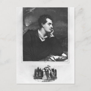 Portrait of Lord Byron Postcard