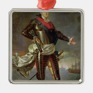 Portrait of Louis-Jean-Marie de Bourbon Metal Tree Decoration