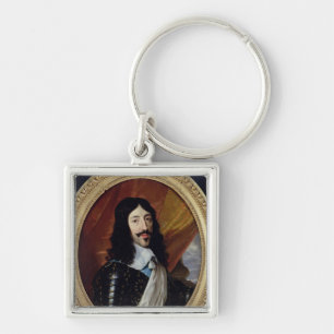 Portrait of Louis XIII  after 1610 Key Ring