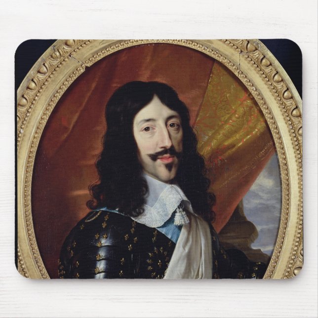 Portrait of Louis XIII  after 1610 Mouse Pad (Front)