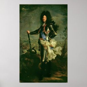 Portrait of Louis XIV Poster