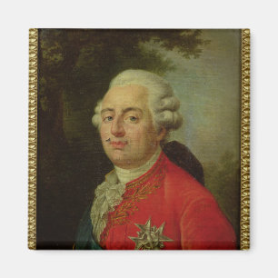 Portrait of Louis XVI  King of France Magnet