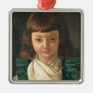 Portrait of Louis XVII  as a child, 1791 Metal Tree Decoration