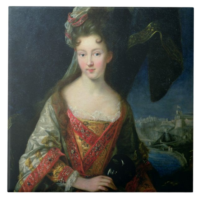 Portrait of Louise-Hippolyte (1687-1731), Princess Tile (Front)