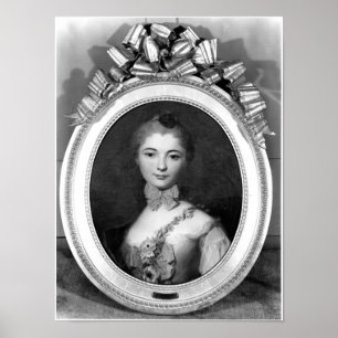 Portrait of Louise Honorine Crozat du Chatel Poster