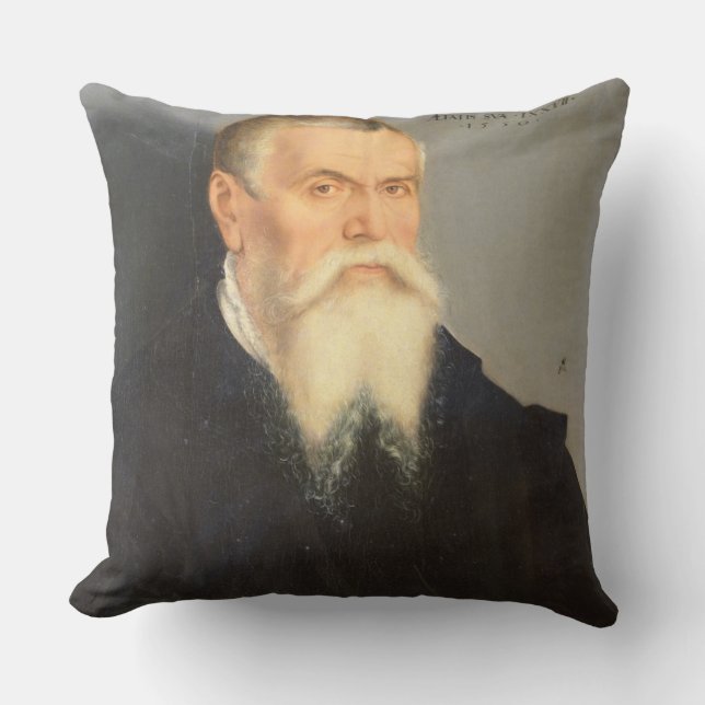 Portrait of Lucas Cranach the Elder (1472-1553) 15 Cushion (Front)