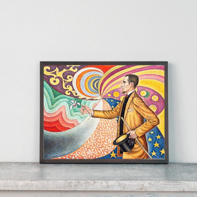 Portrait of M. Félix Fénéon in 1890 by Paul Signac Poster (Creator Uploaded)