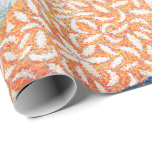 Portrait of M. Félix Fénéon in 1890 by Paul Signac Wrapping Paper