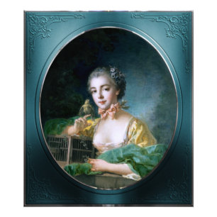 Portrait Of Madame Badouin by François Boucher Photo Print