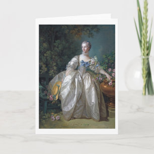 Portrait of Madame Bergeret, Boucher Card