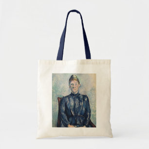 Portrait of Madame Cezanne, c.1890 (oil on canvas) Tote Bag