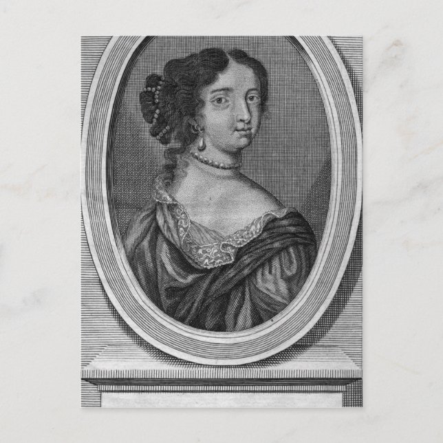 Portrait of Madame de Maintenon Postcard (Front)