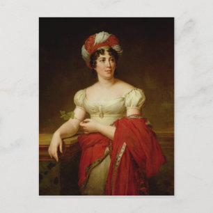 Portrait of Madame de Stael Postcard